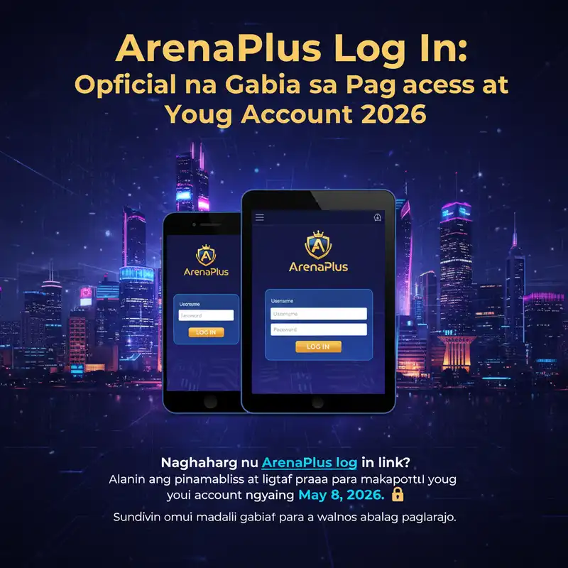 ArenaPlus Log In Guide